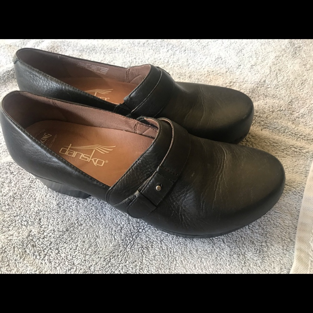 Dansko black clogs excellent condition - no scuffs